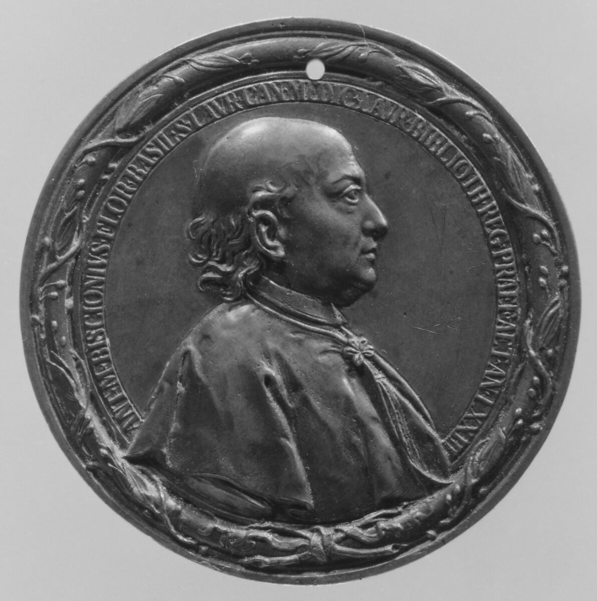 Antonio Maria Biscioni (1674–1756), Medalist: Lorenzo Maria Weber (ca. 1697–1764), Bronze, Italian, Florence 