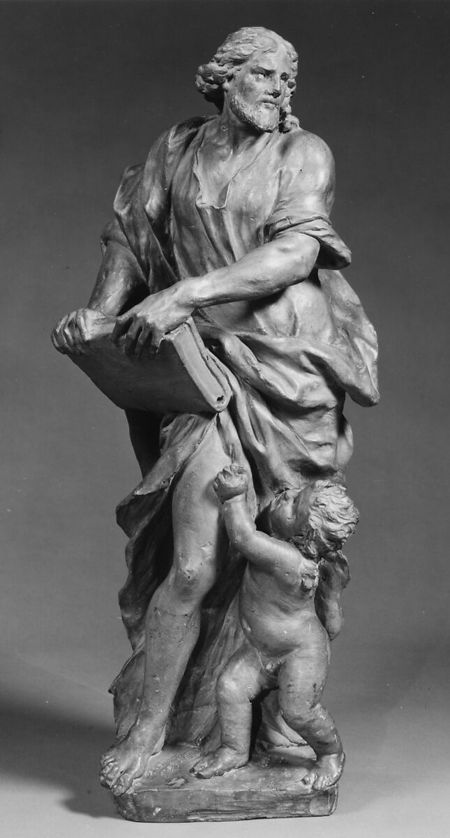 Saint Matthew, Terracotta, Flemish 