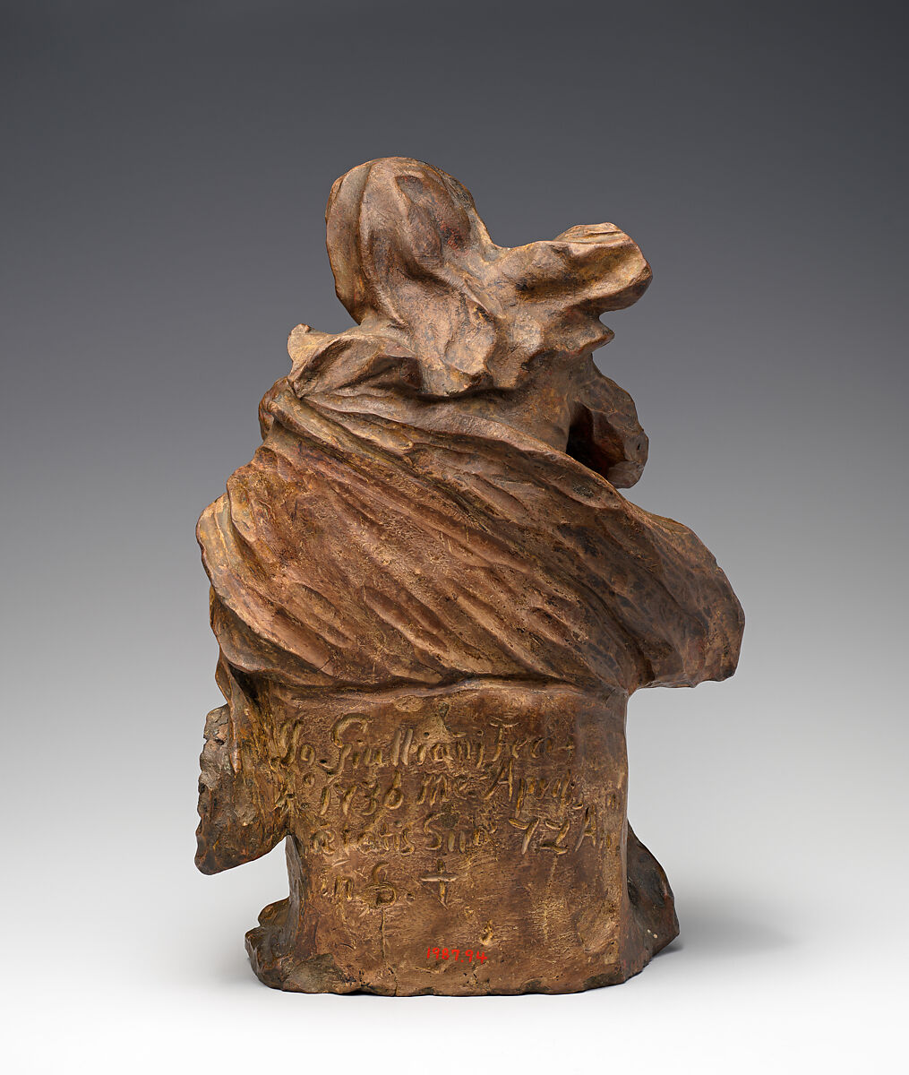 Virgin and Child, Giovanni Giuliani (Italian, active Heiligenkreuz, Austria, Venice 1663–1744 Heiligenkreuz), Terracotta with traces of metallic patina, Austrian, Stift Heiligenkreuz