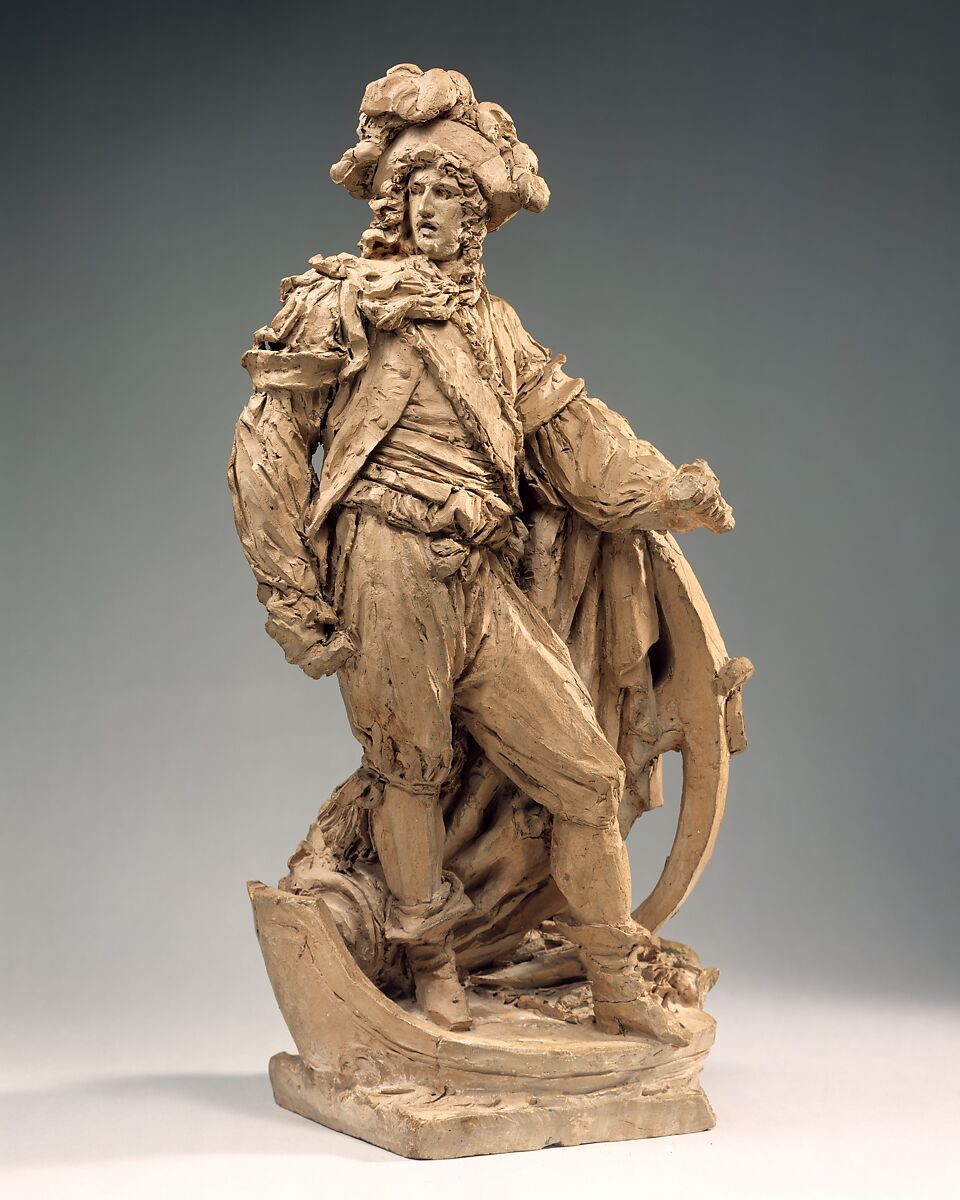 Admiral de Tourville (1642–1701), Joseph-Charles Marin  French, Terracotta, French
