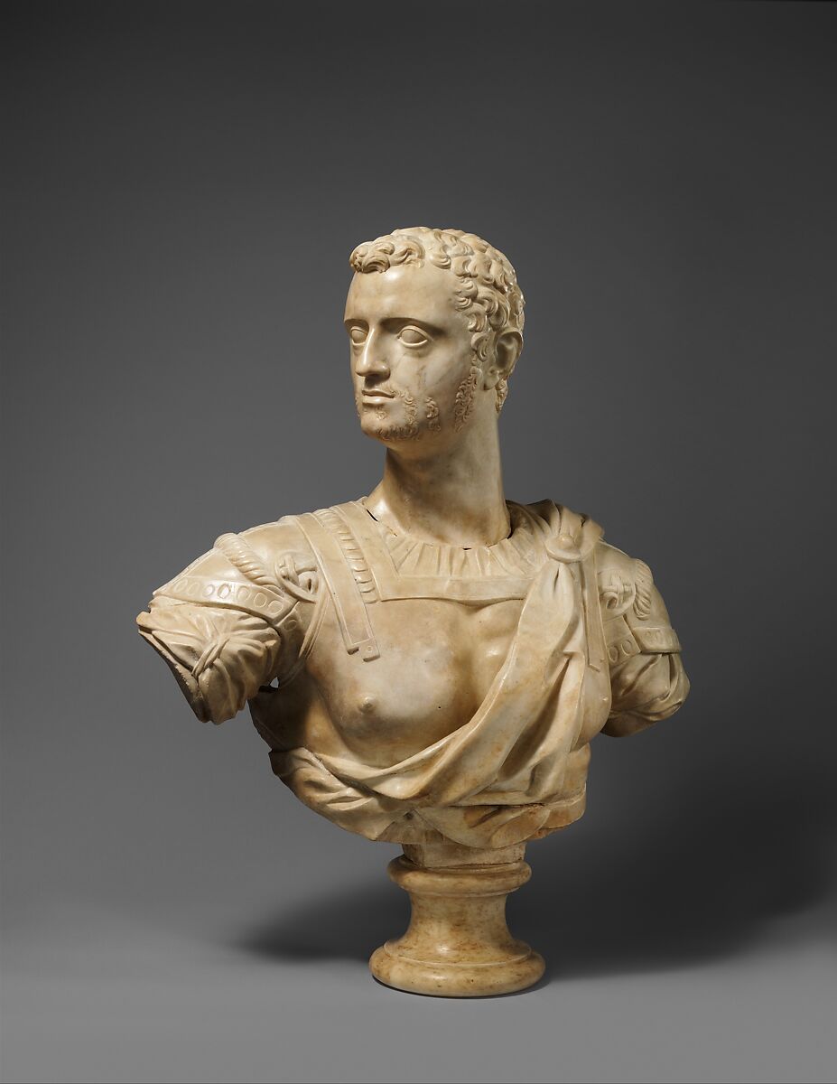 Cosimo I de' Medici (1519–1574), Duke of Florence, Baccio Bandinelli (Italian, Gaiole in Chianti 1493–1560 Florence), Marble, Italian, Florence