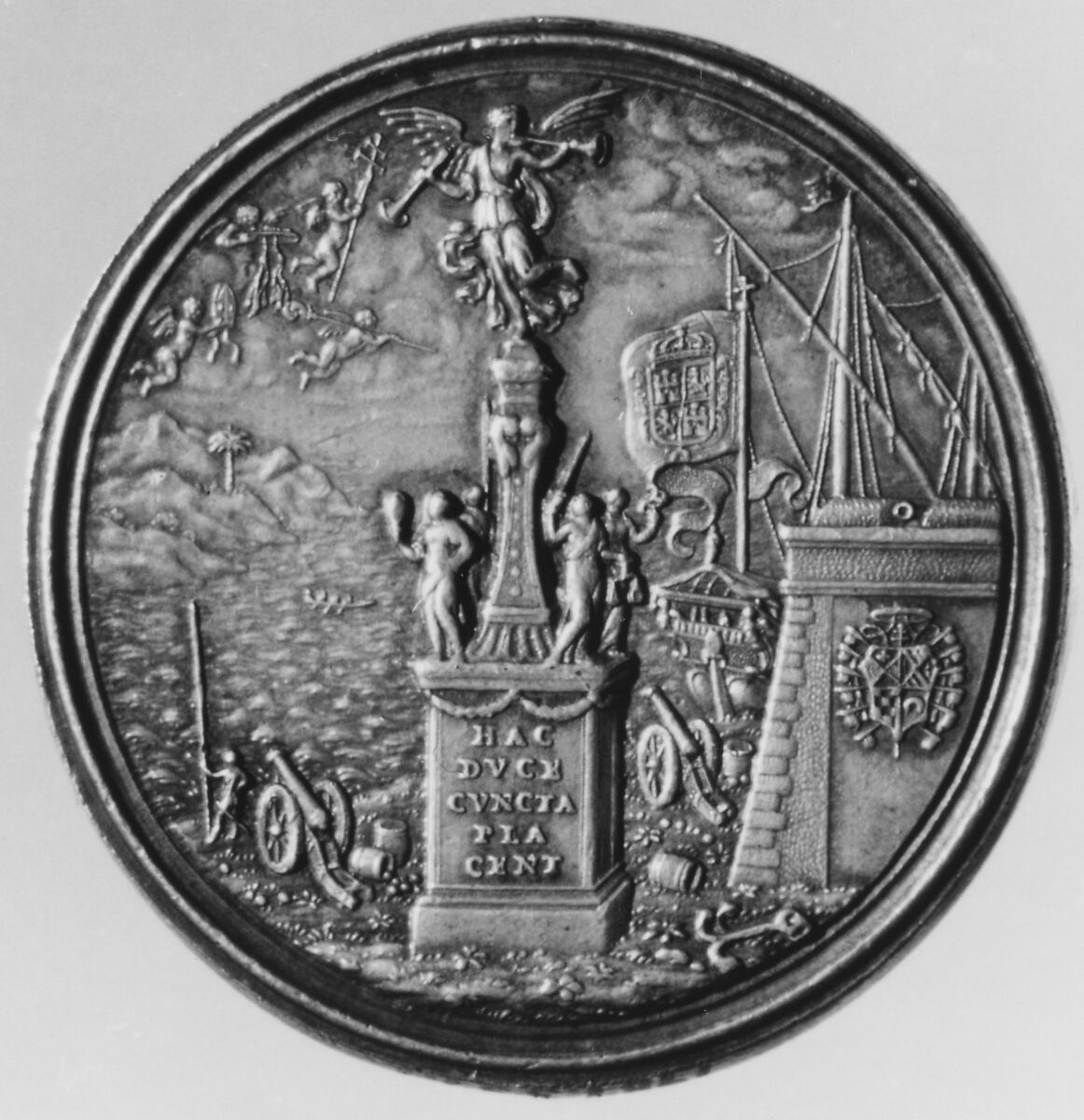 Luis, Cardinal de Portocarrero, Spanish Statesman, Medalist: Giovanni Martino Hamerani (Italian, 1646/9–1705), Silver, Italian, Rome