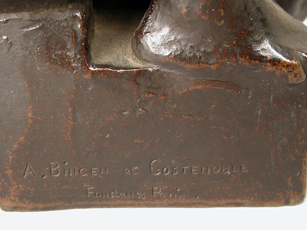 Crouching Girl, Aristide Maillol (French, Banyuls-sur-Mer 1861–1944 Perpignan), Bronze, French