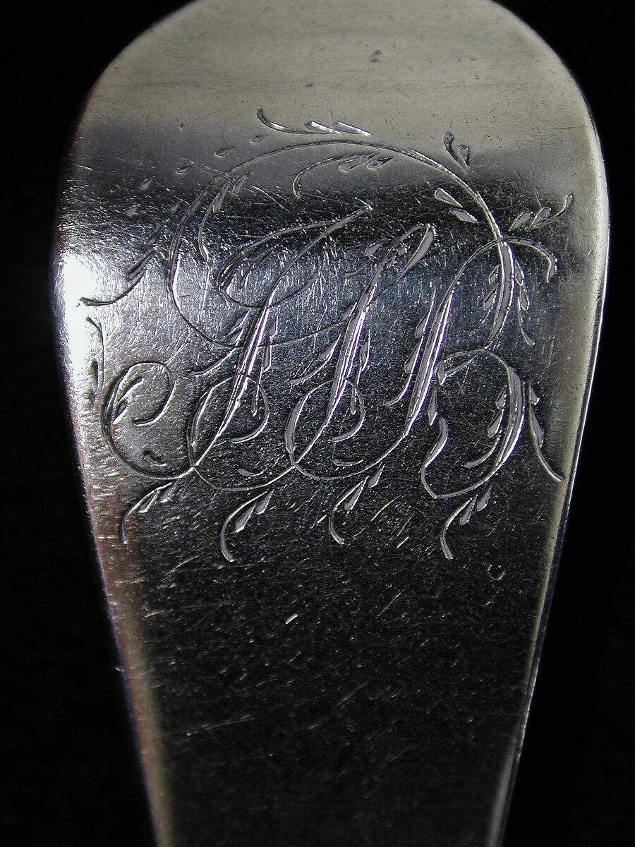Two spoons, W. T., London, Silver, British, London