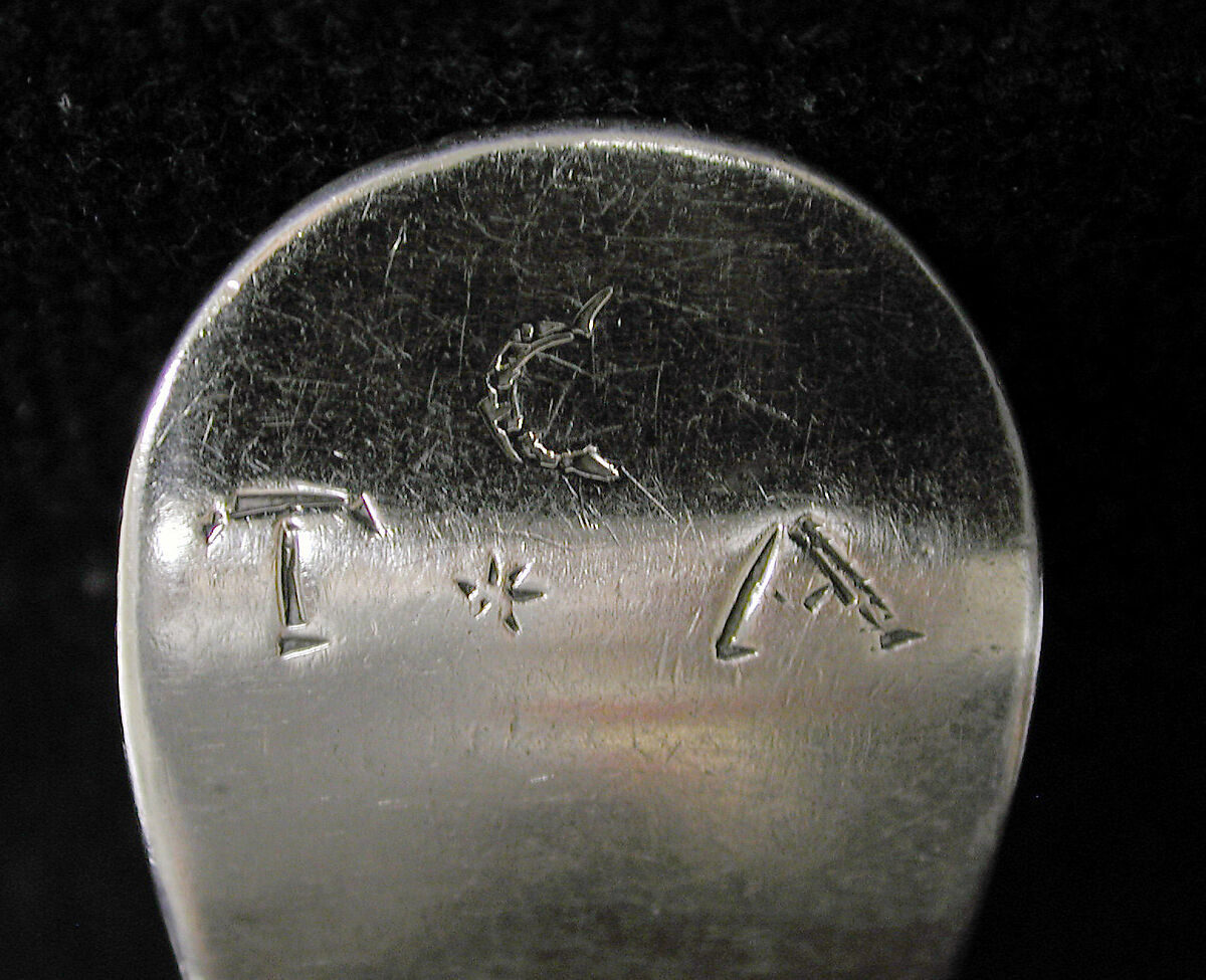 Two spoons, (of .29): William Tant (ca. 1762–1767), Silver, British, London