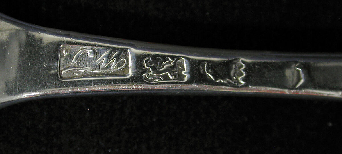 Two spoons, (of .29): William Tant (ca. 1762–1767), Silver, British, London