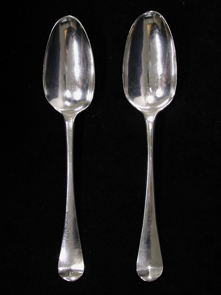 Two spoons, William Winter, Silver, British, London 
