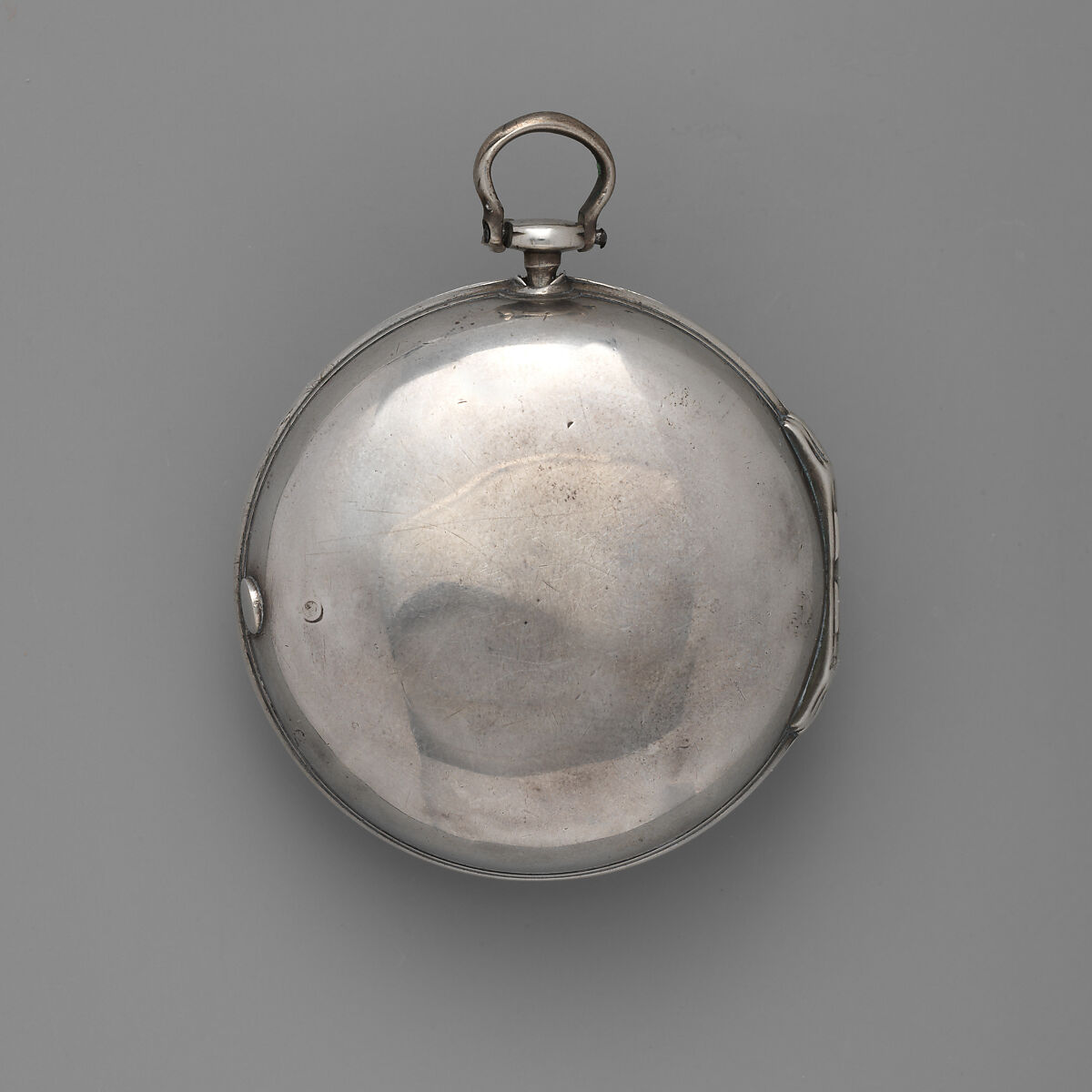 Pair-case watch and key, Watchmaker: Stephen Gibbs (British, born ca. 1733, Clockmakers' Company 1748–64), Silver; painted enamel;  brass and steel, British, London