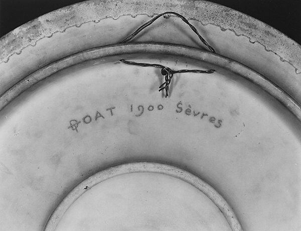 Dish, Studio of Taxile Maximin Doat (French, 1851–1938), Hard-paste porcelain, French, Sèvres