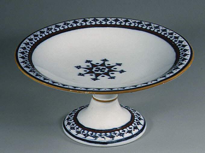 Tazza, Minton(s) (British, Stoke-on-Trent, 1793–present), Earthenware, British, Stoke-on-Trent, Staffordshire