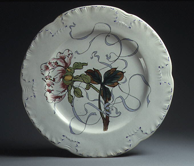 Plate, Félix Bracquemond (French, Paris 1833–1914 Sèvres), Glazed earthenware, French, Creil