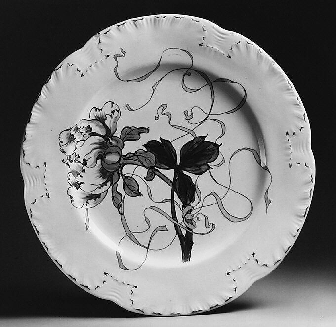 Plate, Félix Bracquemond (French, Paris 1833–1914 Sèvres), Glazed earthenware, French, Creil