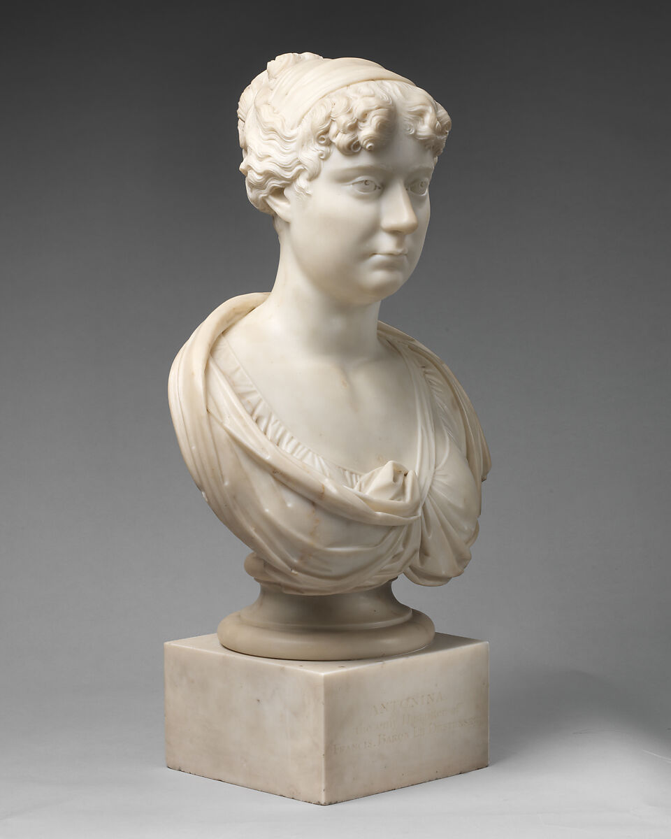 Rachel Fanny Antonina Le Despencer, John Bacon the Younger (British, 1777–1859), Marble, British