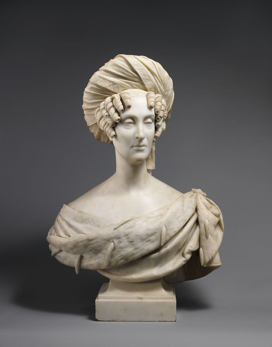 Marie-Amélie, Queen of the French, Baron François Joseph Bosio (French, 1768–1845), Marble, French, Paris 