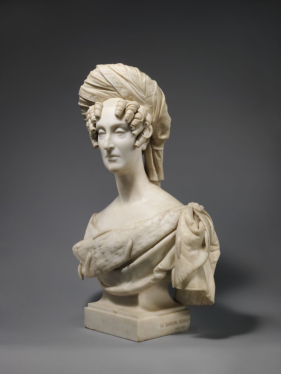 Marie-Amélie, Queen of the French, Baron François Joseph Bosio (French, 1768–1845), Marble, French, Paris