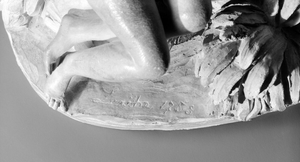 Leda and the Swan, Based on a composition by Etienne-Maurice Falconet (French, Paris 1716–1791 Paris), Terre de Lorraine (?), French