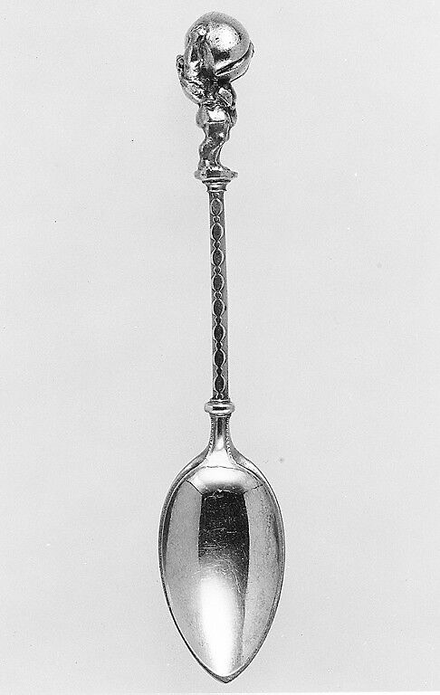 Souvenir spoon, Silver, German 