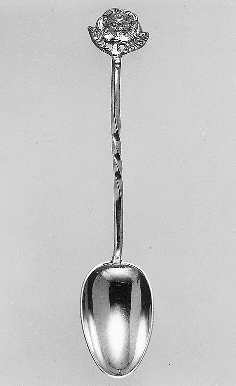 Souvenir spoon, Silver, Scottish, Edinburgh