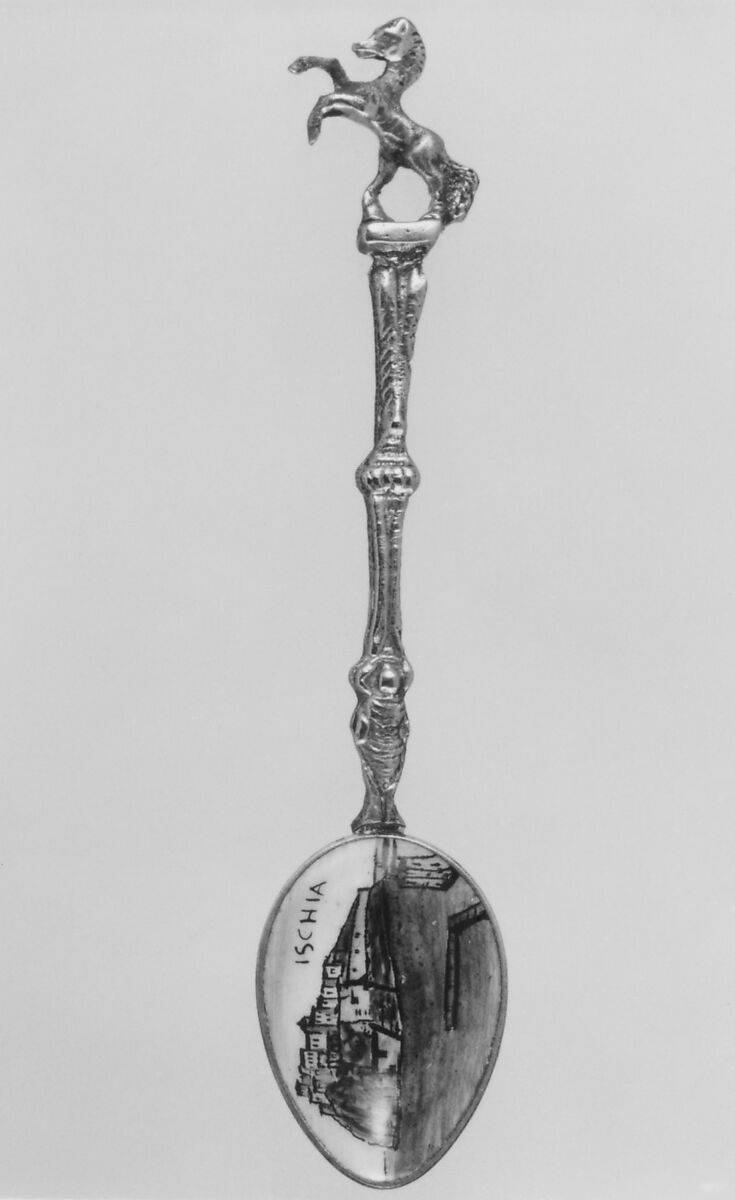 Souvenir spoon, Silver, British 