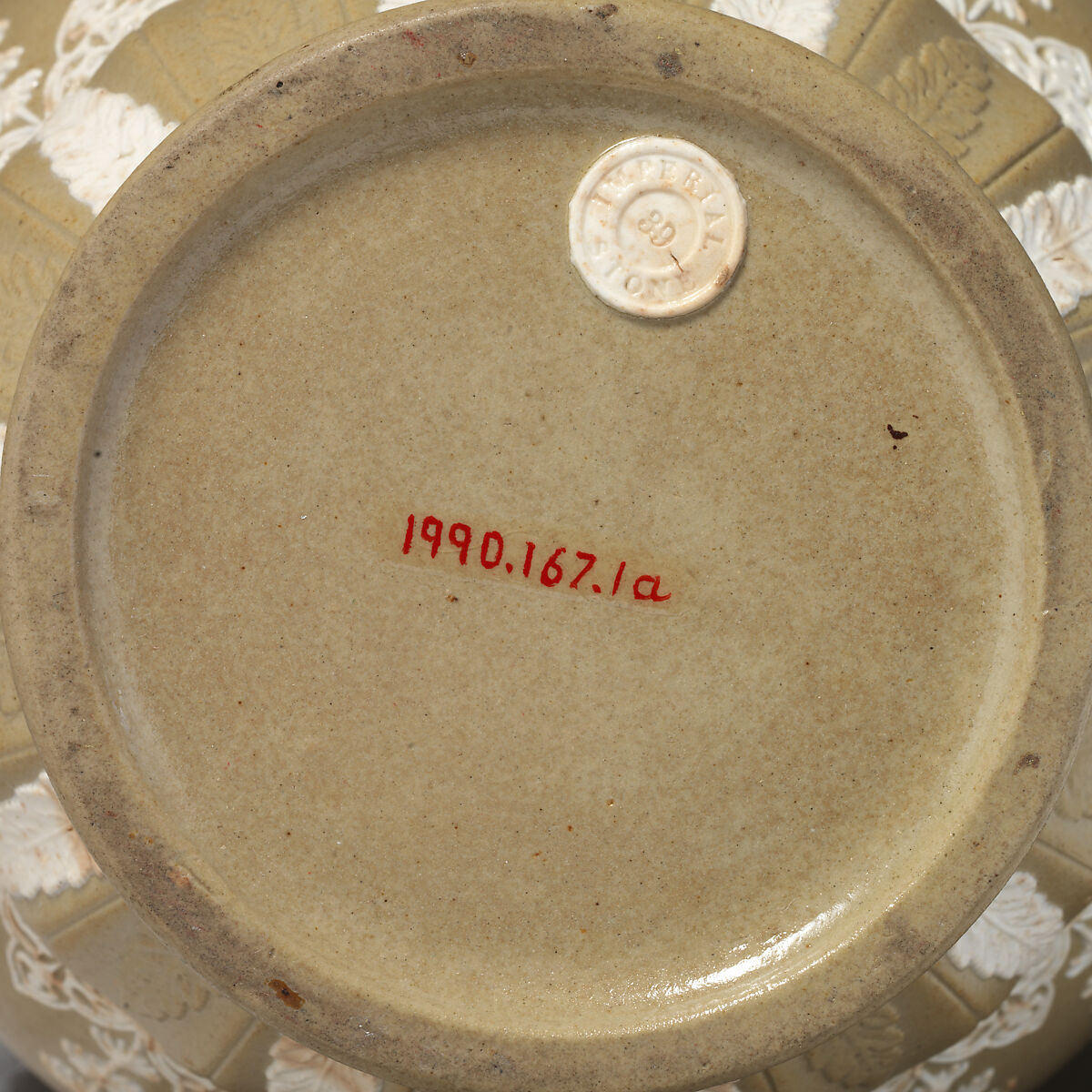 Cider jug, Imperial Stone, British