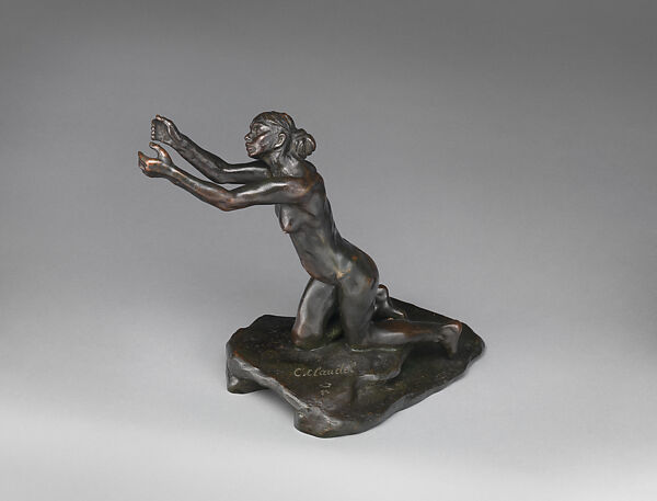 The Implorer (L'Implorante), Camille Claudel (French, Fère-en-Tardenois, Aisne 1864-1943 Montfavet), Bronze, French, Paris