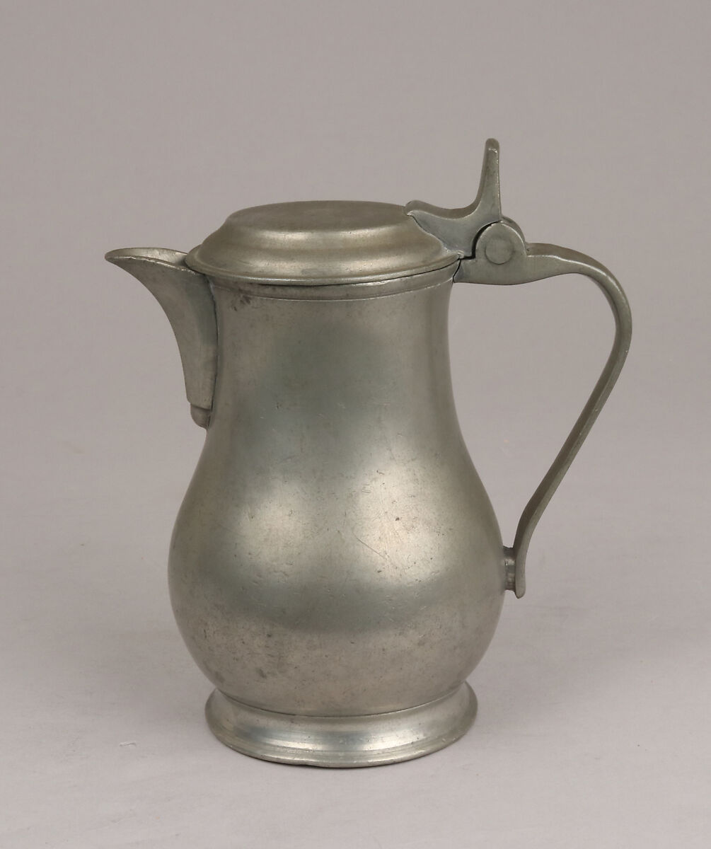 Flagon, Pewter, French, Lille