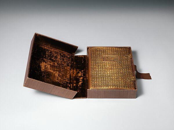 The Art Work of Louis C. Tiffany (Book), Louis C. Tiffany (American, New York 1848–1933 New York), Leather paper, gilt metal, cardboard, with vellum and textblock