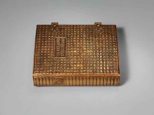 The Art Work of Louis C. Tiffany (Book), Louis C. Tiffany (American, New York 1848–1933 New York), Leather paper, gilt metal, cardboard, with vellum and textblock