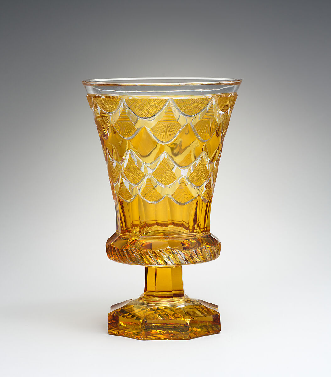 Goblet, Glass, Bohemian