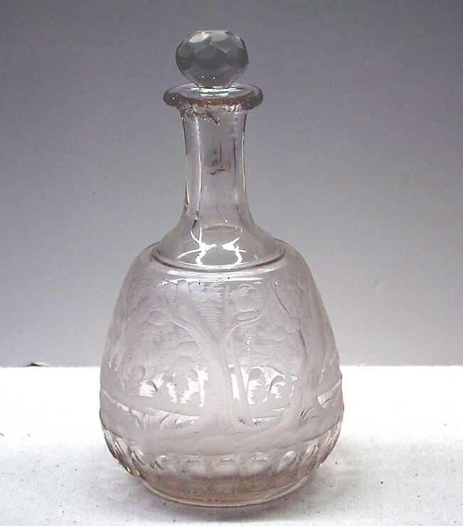 Decanter, Glass, German 