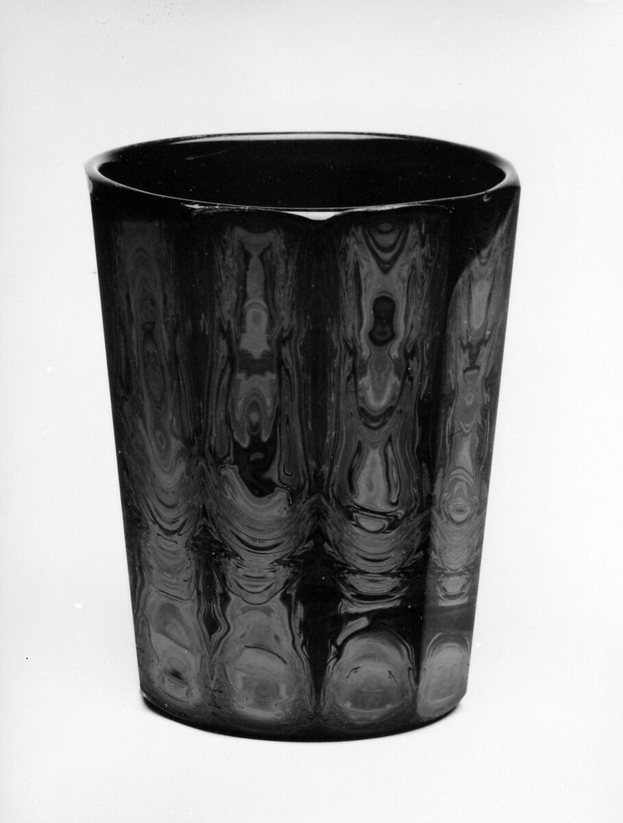 Beaker, Glass, Bohemian 