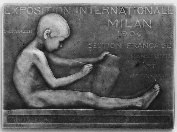 International Exhibition, Milan, Medalist: Ovide Yencesse (French, Dijon 1869–1947 Paris), Bronze, French 
