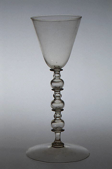 Wineglass, Glass, Italian, Venice (Murano) 