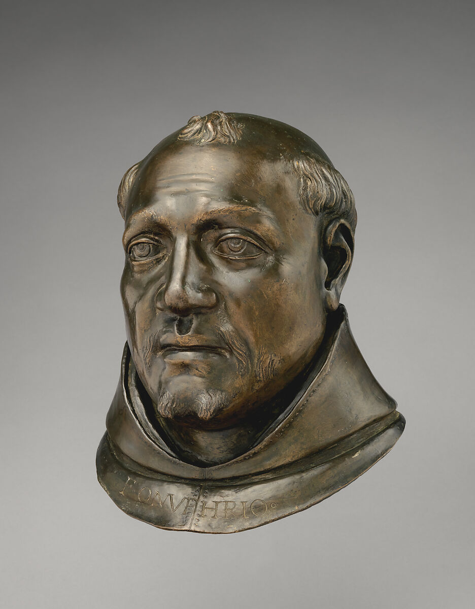 Onofrio Panvinio, Girolamo Campagna  Italian, Bronze, iron (hook at back of neck), Italian, possibly Verona and Venice