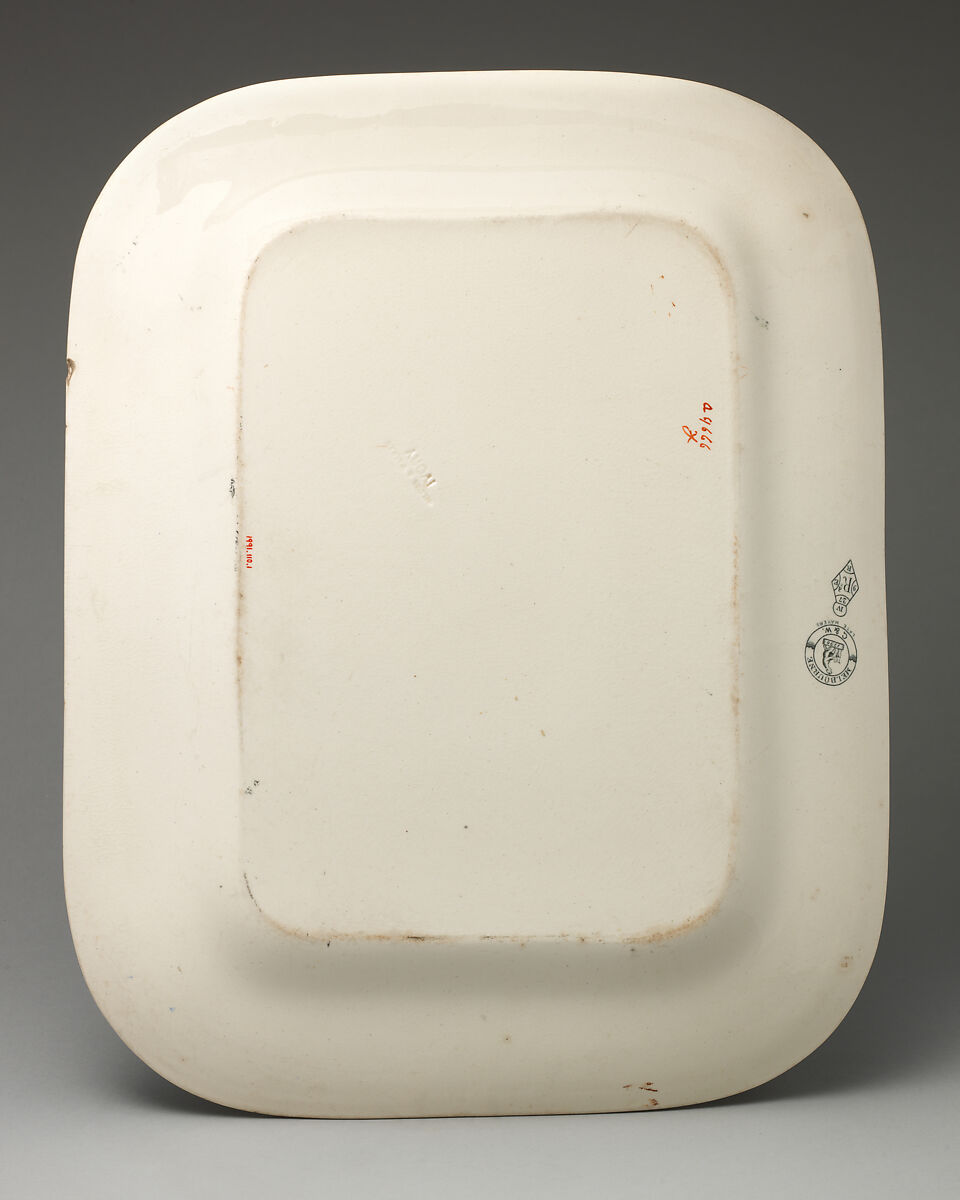 Platter, Gildea and Walker, Earthenware, British, Longport