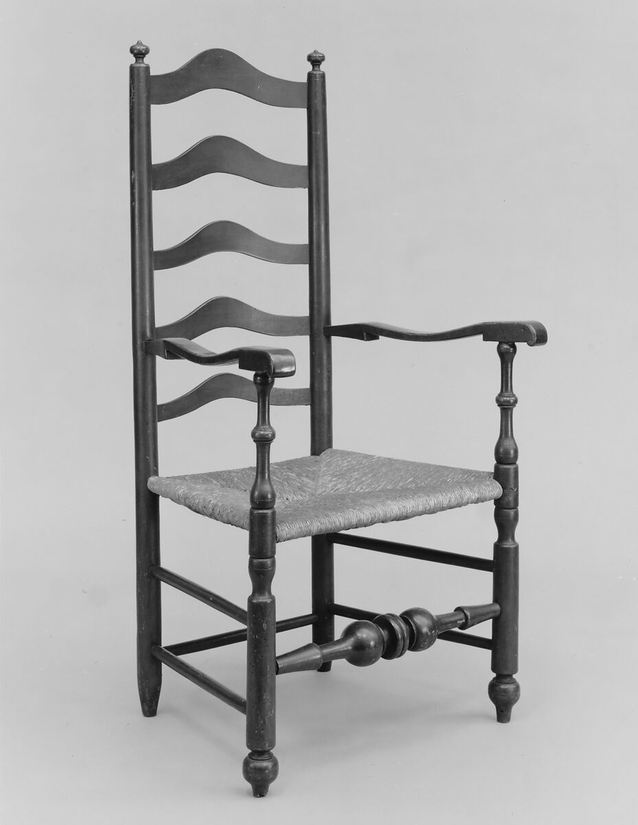 Armchair, Maple, American