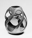 Vase, Max Läuger (German, 1864–1952), Glass, pewter, German, Nuremberg
