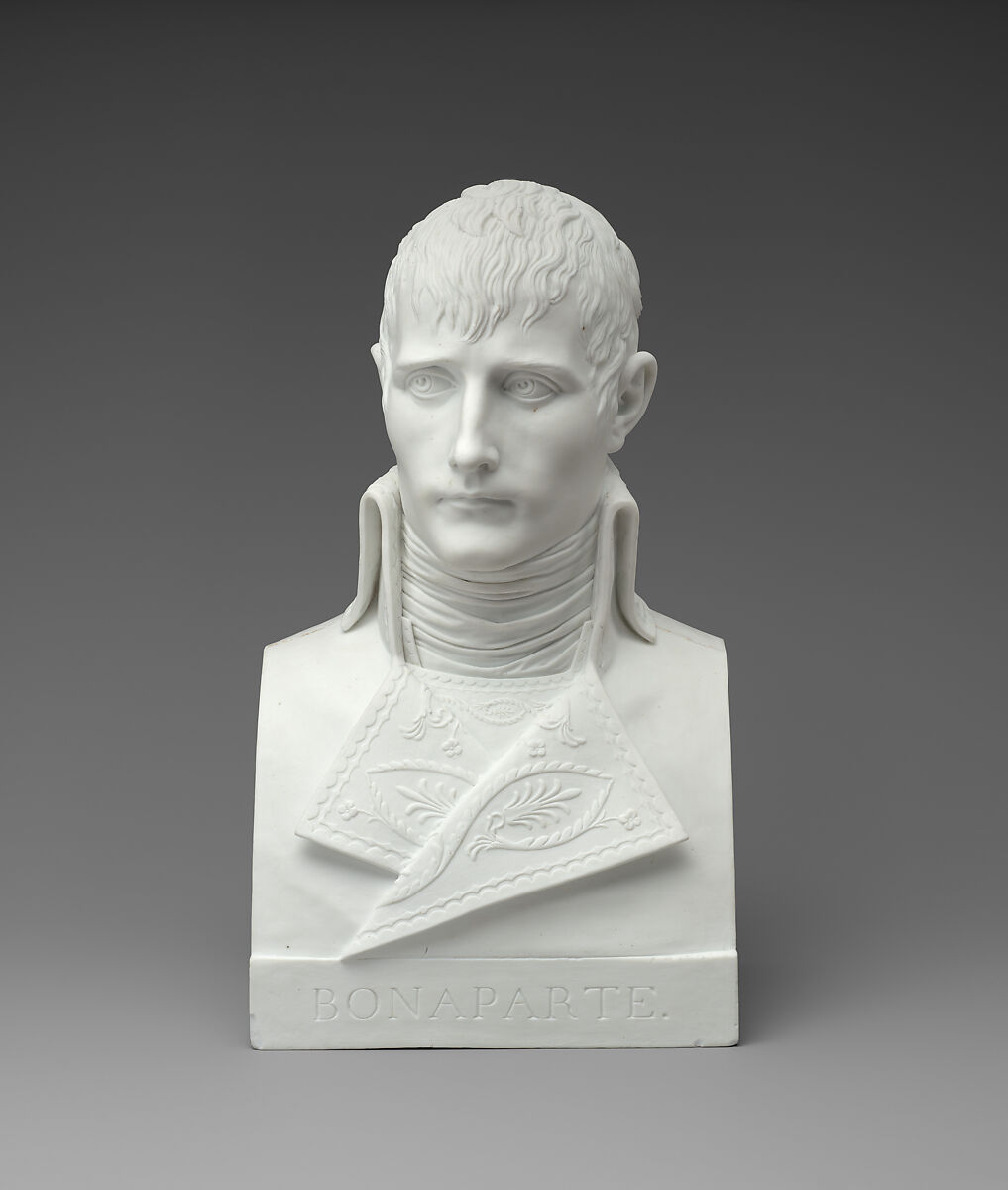 Napoleon Bonaparte (1769–1821) as First Consul, Dihl et Guérhard (French, 1781–ca. 1824) (Manufacture de Monsieur Le Duc d’Angoulême, until 1789), Hard-paste biscuit porcelain, French, Paris 