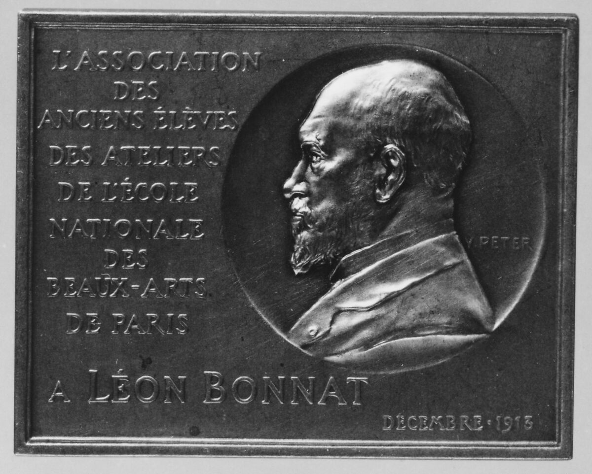 Leon Bonnat, Victor Peter (French, Paris 1840–1918 Paris), Bronze, French 
