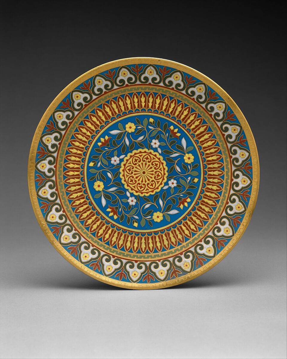 Plate, Minton(s) (British, Stoke-on-Trent, 1793–present), Bone china, British, Stoke-on-Trent, Staffordshire 