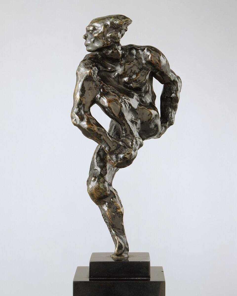 Nijinsky, Auguste Rodin (French, Paris 1840–1917 Meudon), Bronze, marble base, French 