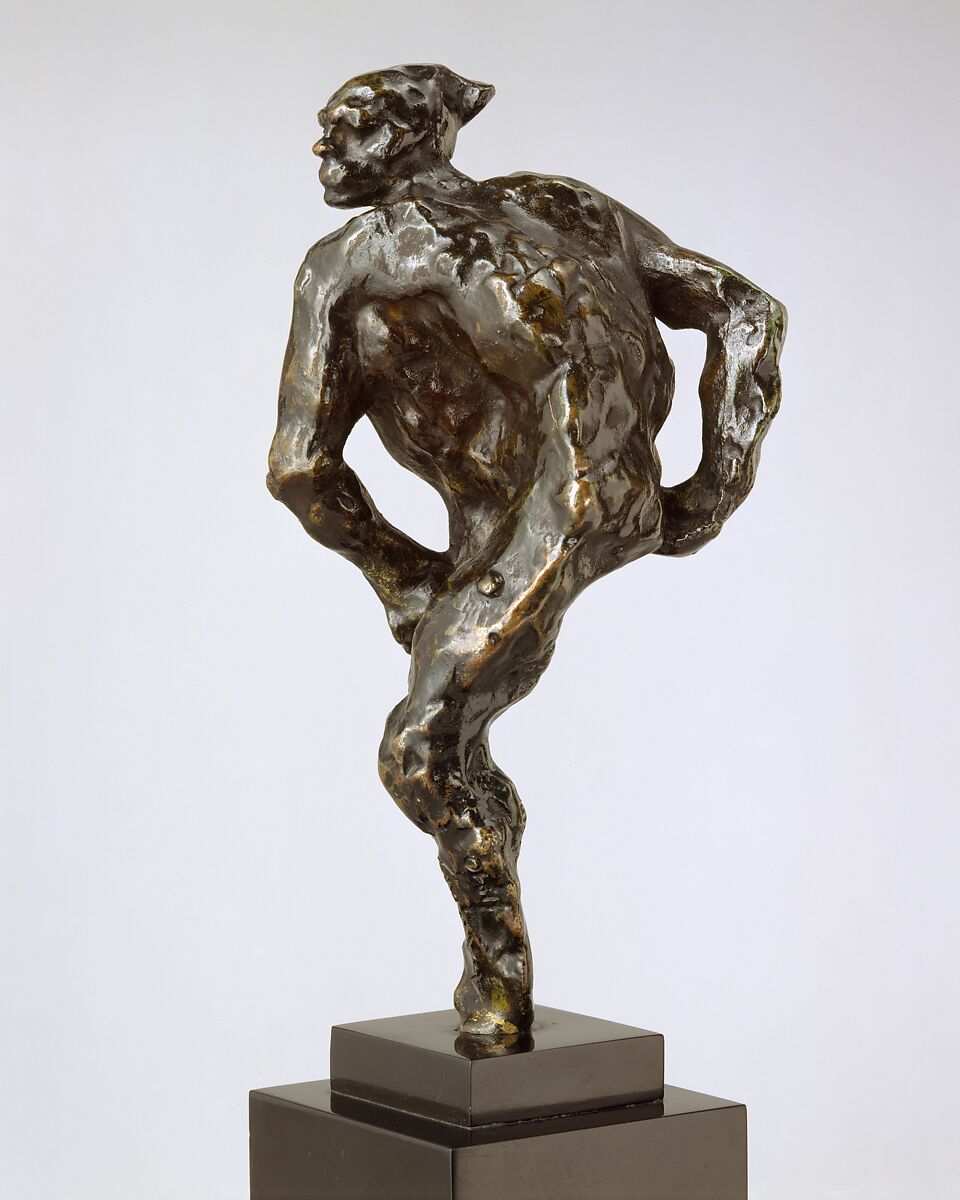 Nijinsky (?), Auguste Rodin (French, Paris 1840–1917 Meudon), Bronze, marble base, French