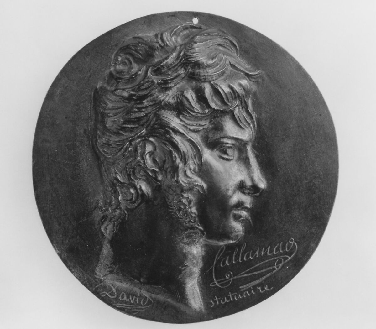 Charles-Antoine Callamard (1769–1821), Pierre Jean David d'Angers (French, Angers 1788–1856 Paris), Bronze, French