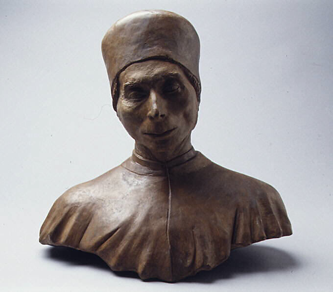 Raffaello Maffei (1456–1522), Silvio Cosini (Italian, Poggibonsi ca. 1495–ca. 1549 Milan), Terracotta, Italian, Pisa 