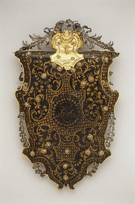 The Virgin and Child Triumphing over Evil, Probably by Francesco Giardoni (1692–1757), Silver, gilt bronze, and wood, Italian, Rome