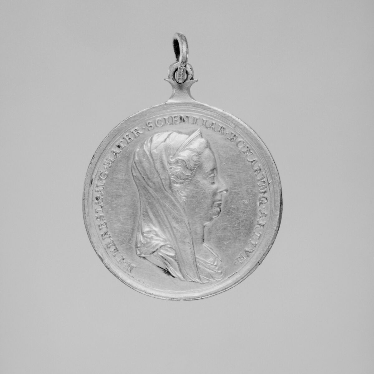 Amelioration of the Study of Latin in Public Schools, Medalist: Anton Franz Widemann (1724–1792), Gilt bronze, Austrian, Vienna 