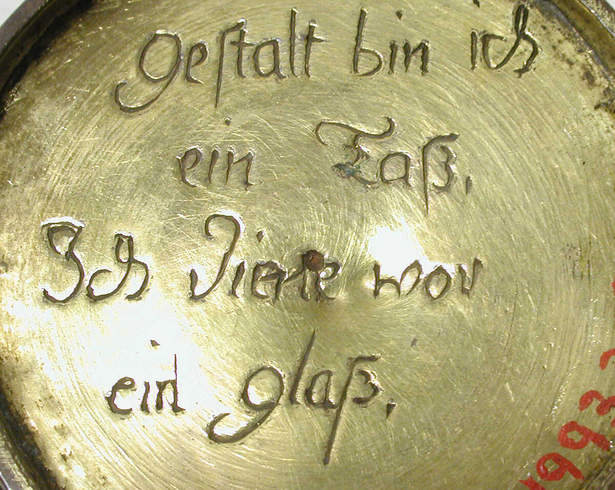 Cup, Gilt copper, Austrian