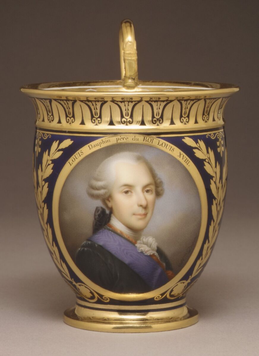 Cup (tasse à chocolat AB), Sèvres Manufactory (French, 1740–present), Hard-paste porcelain, French, Sèvres 