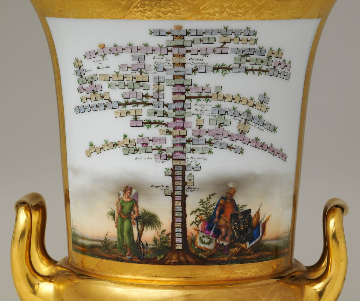 Vase, Royal Porcelain Manufactory, Berlin (German, founded 1763), Hard-paste porcelain, German, Berlin