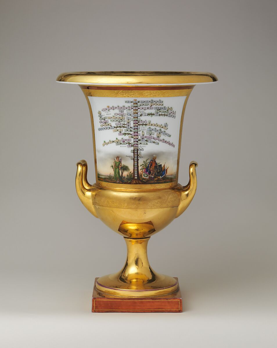 Vase, Royal Porcelain Manufactory, Berlin (German, founded 1763), Hard-paste porcelain, German, Berlin 